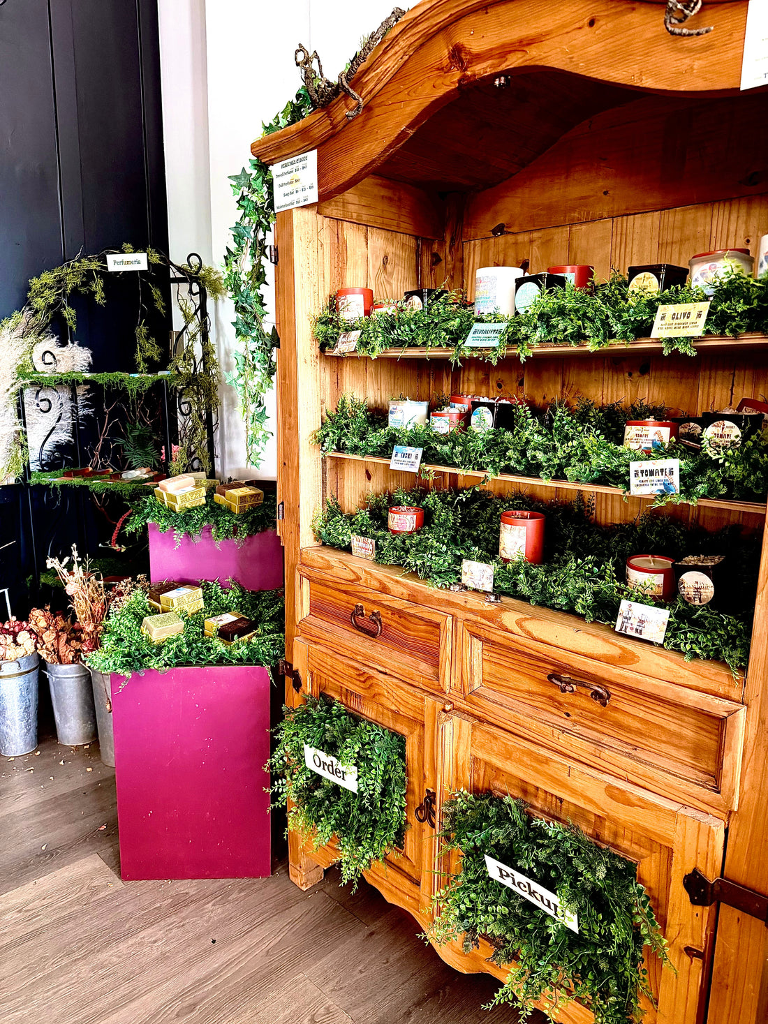 INSIDE THE GREENHOUSE