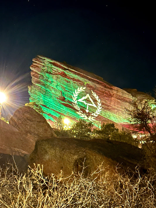 Backstage at Red Rocks